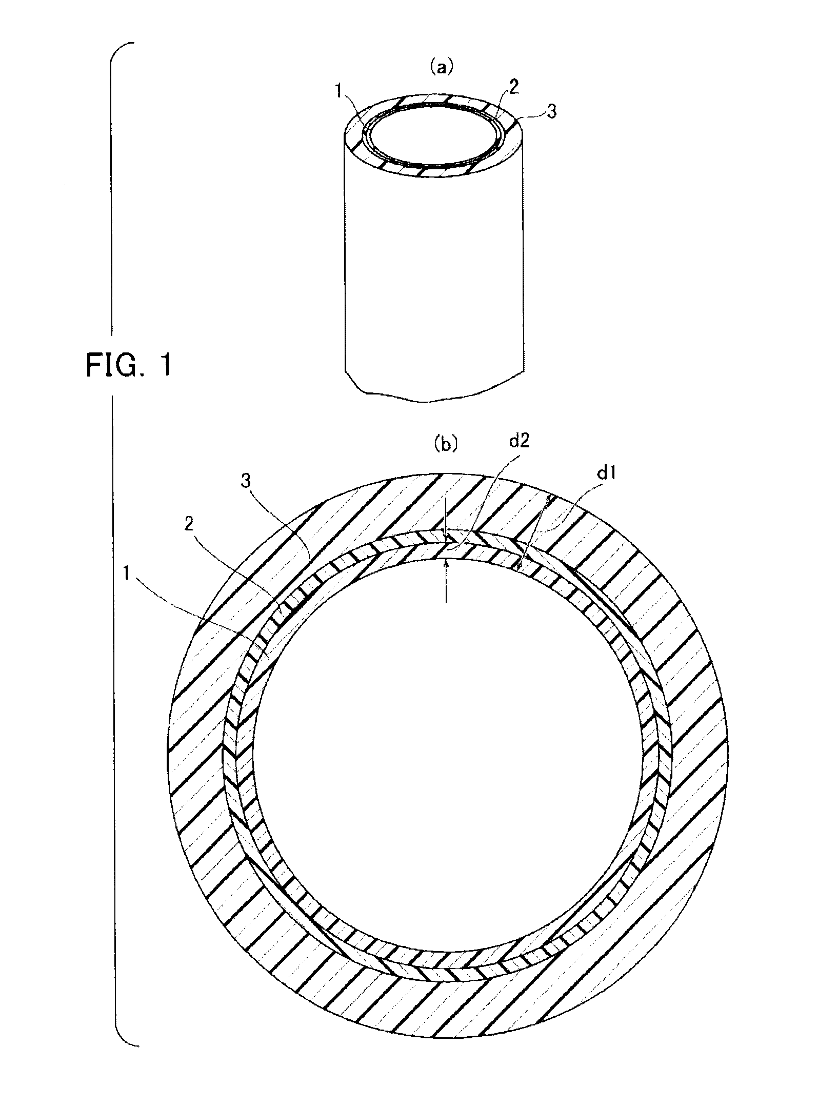 Composite hollow fiber membrane and hollow fiber membrane module