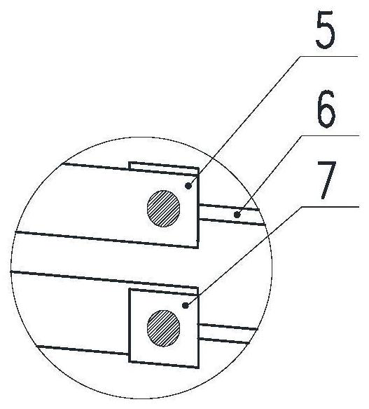 A wide-band piezoelectric vibration sensor assembly structure