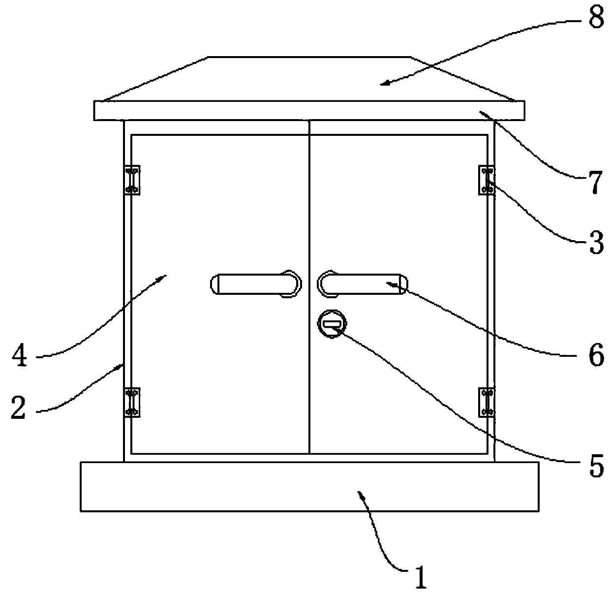 Outdoor box-type transformer substation