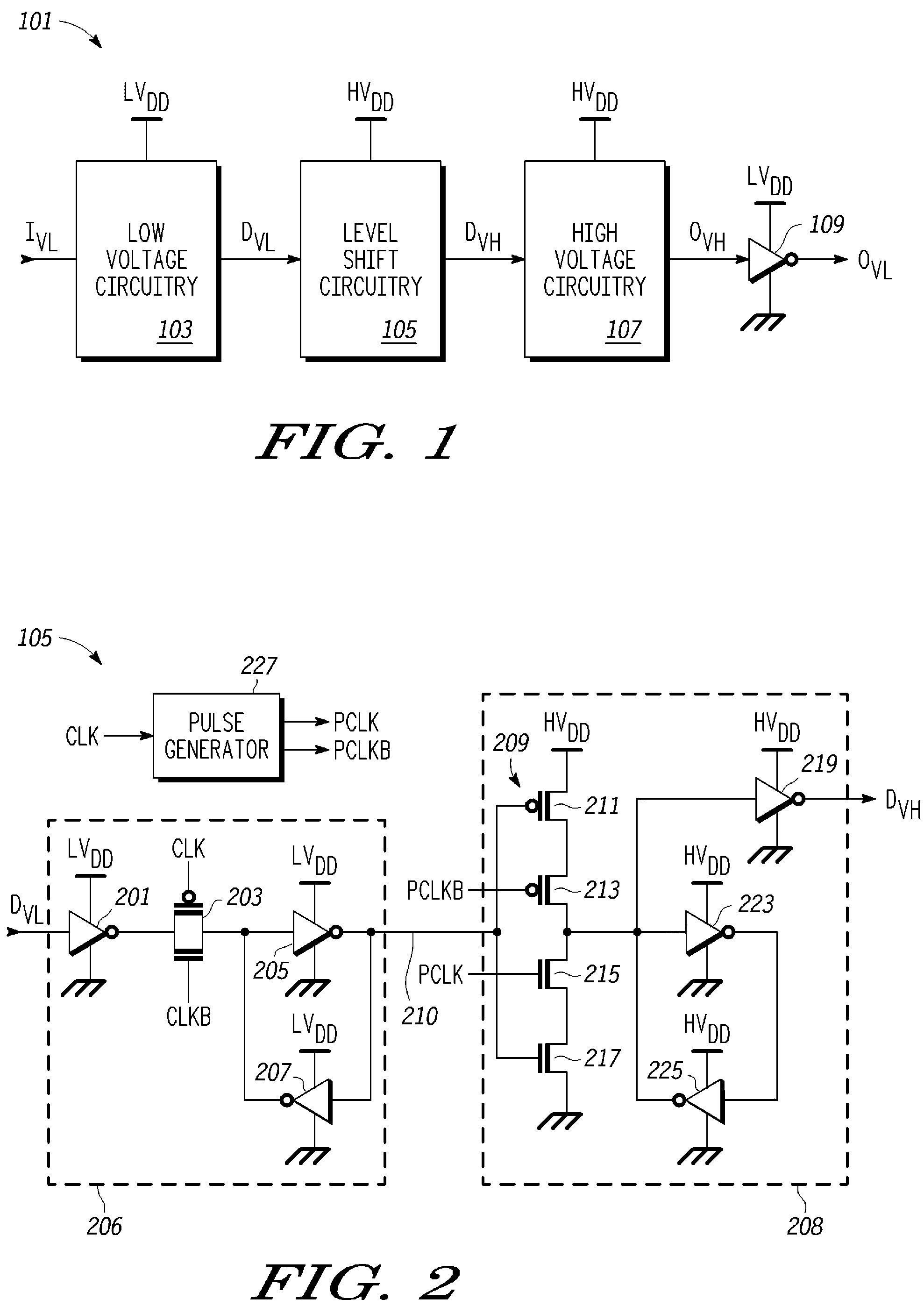 Level shifting circuit