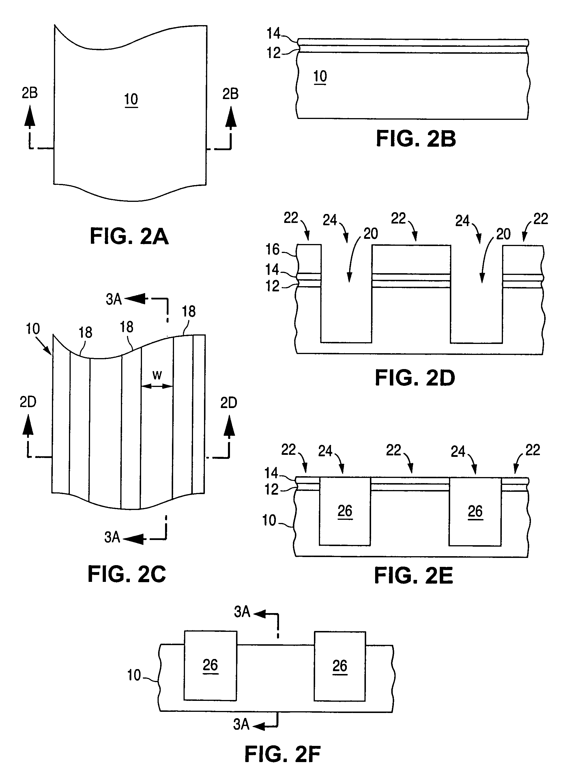 Semiconductor memory array of floating gate memory cells with buried floating gate, pointed floating gate and pointed channel region