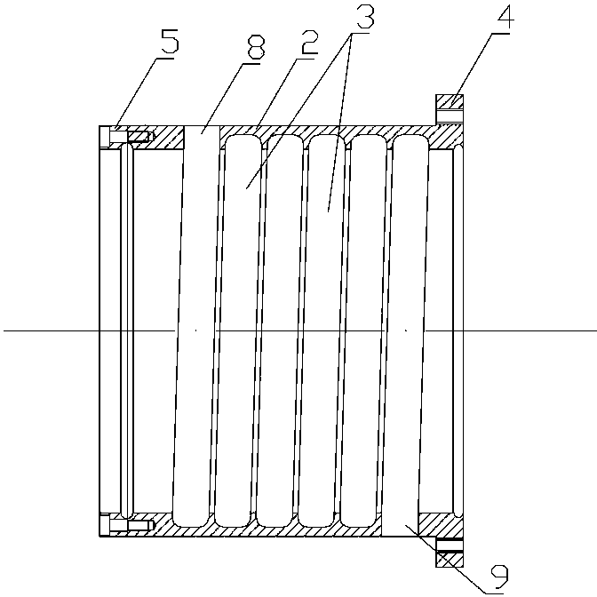 Liquid cooled motor