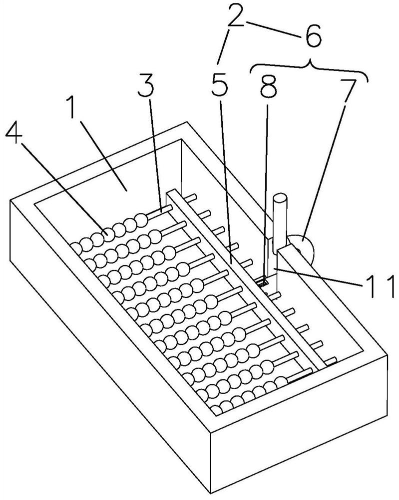 Rod bending device for orthopedic spinal operation connecting rod and forming method