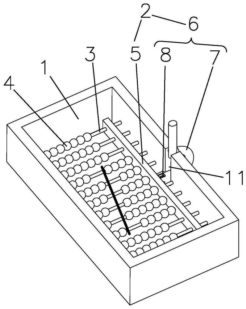 Rod bending device for orthopedic spinal operation connecting rod and forming method