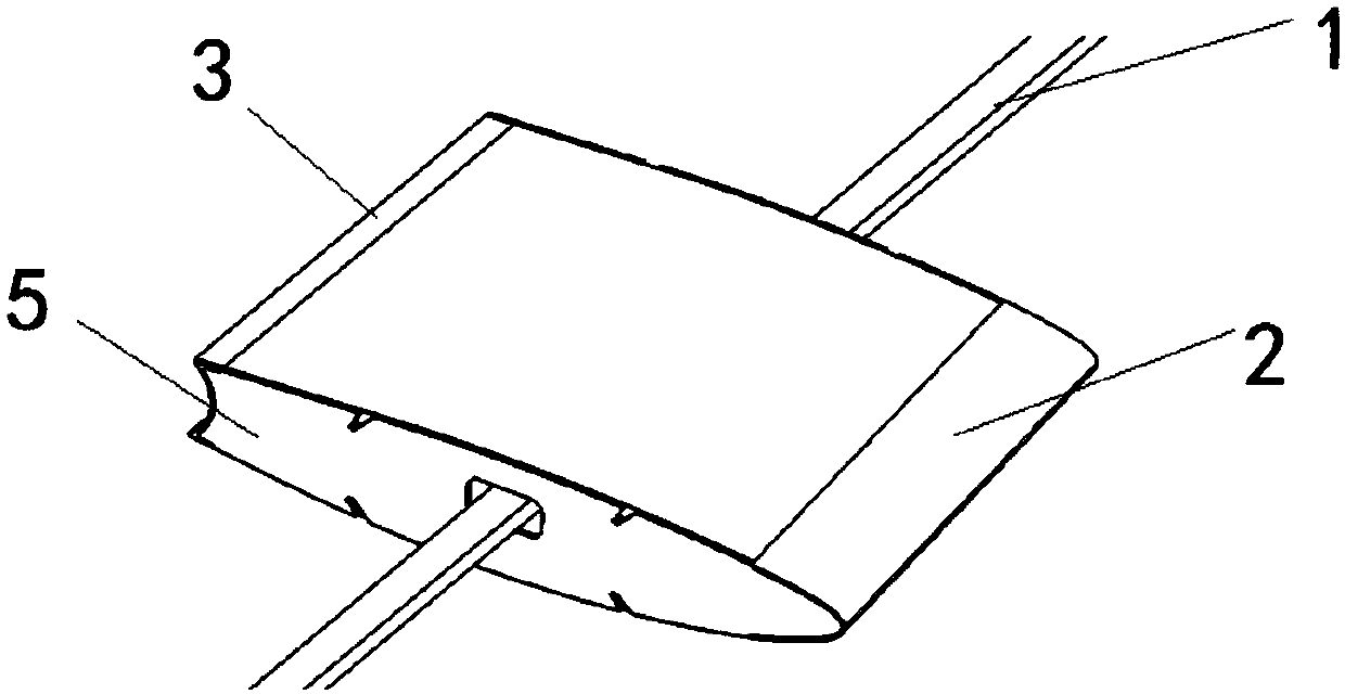 Wing flutter model frame segment structure