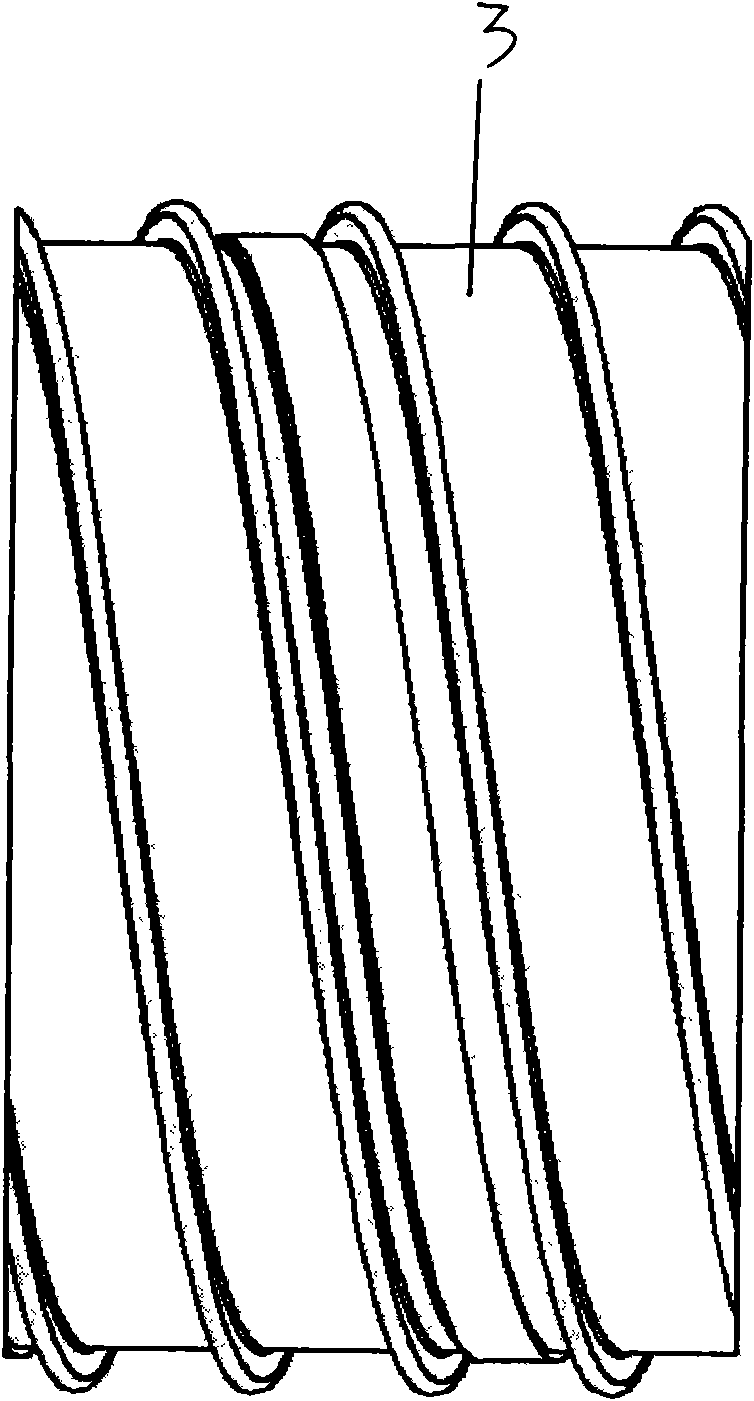 Metal reinforcement structural wall plastic pipe and manufacture method