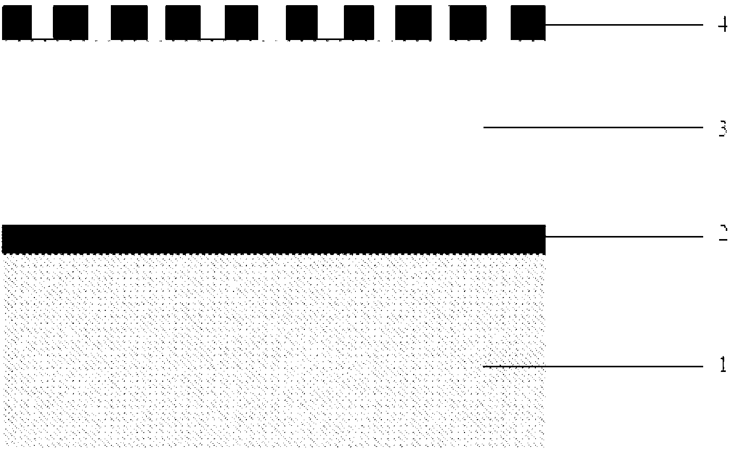 Surface-plasma-based infrared photon absorption device of composite resonator