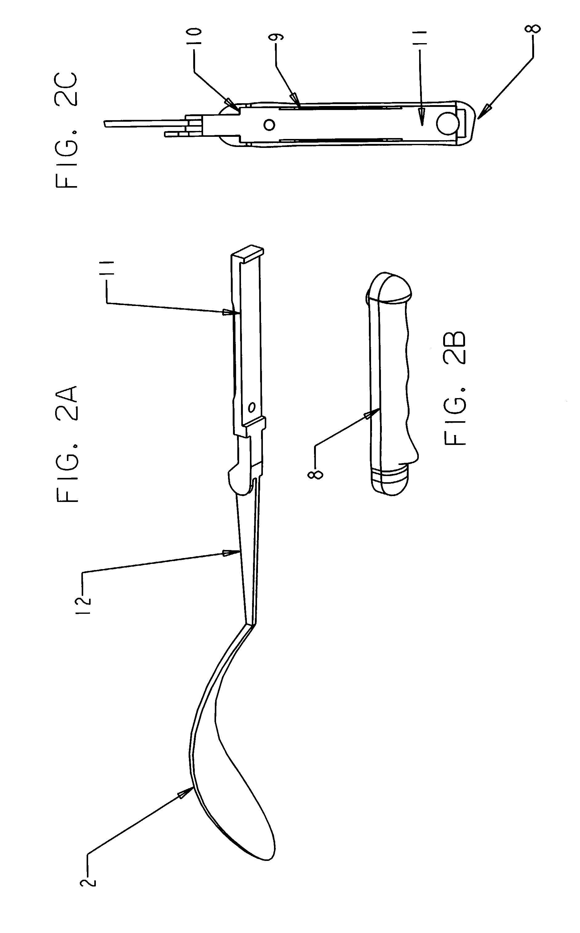 Obstetrical forceps with pull-sensing handle grip