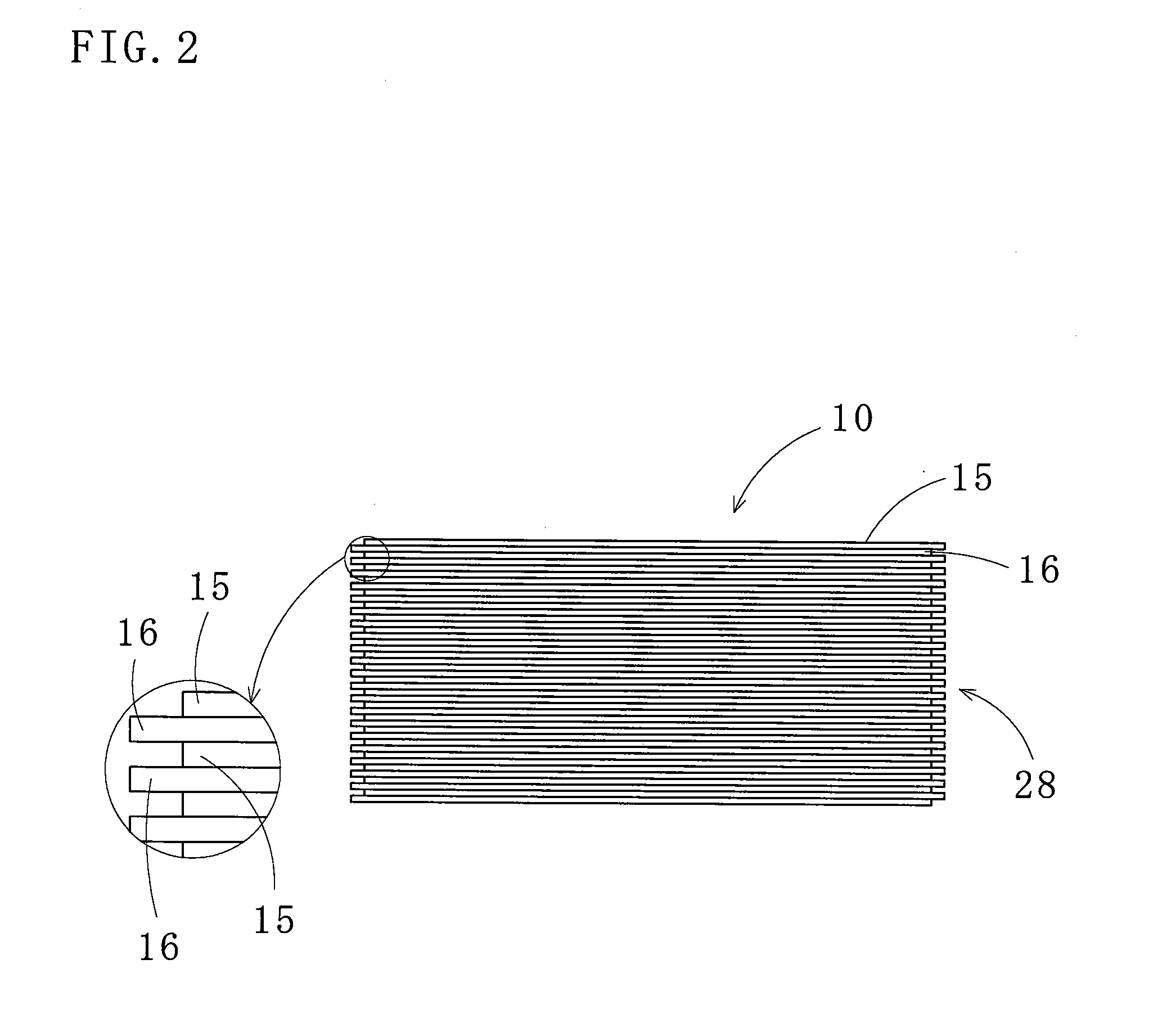 Laminated stator core and method for manufacturing the same