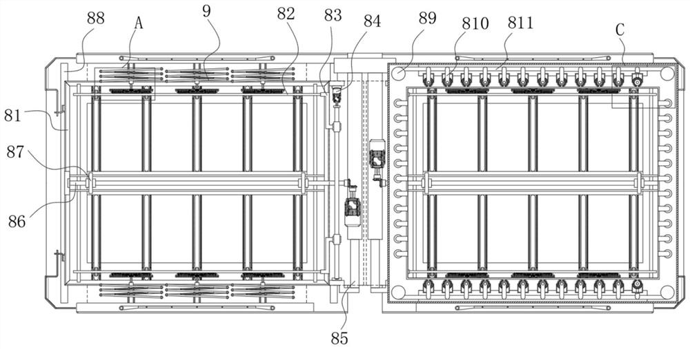 An intelligent takeaway cabinet with automatic access