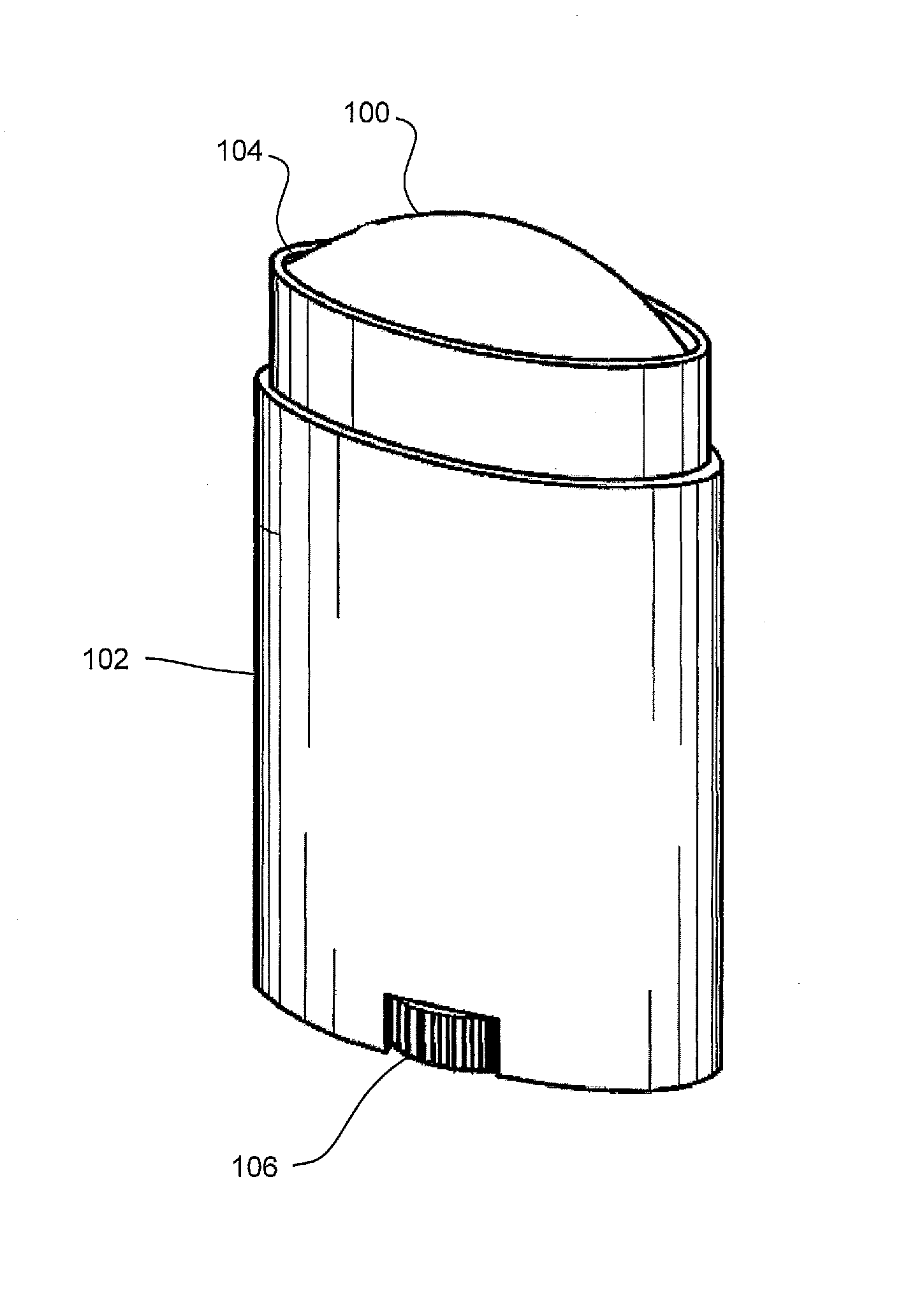 Solid antiperspirant composition with an enhanced evaporative component