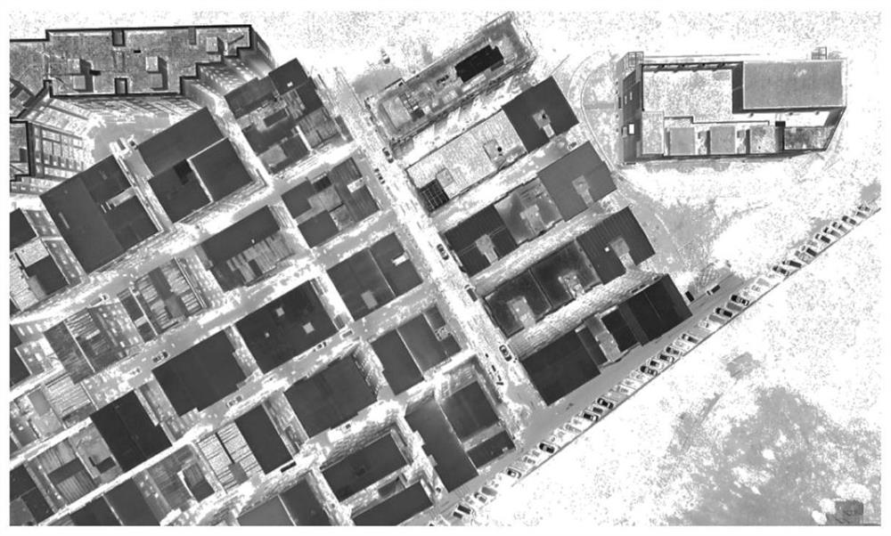 Roof segmentation method, system and equipment based on multi-scale 3D prior information