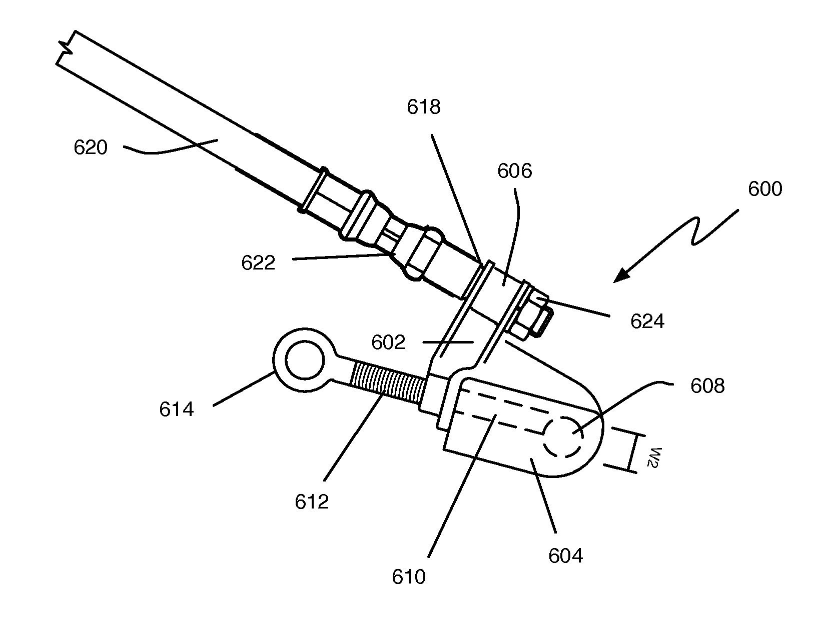 Grounding link for electrical connector mechanism