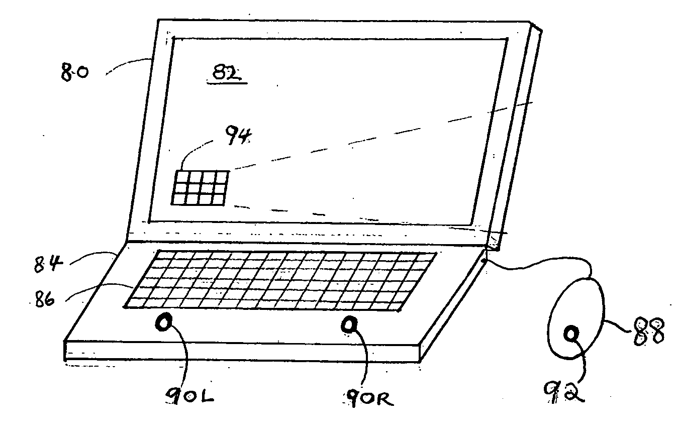 Method and apparatus for automatically transforming functions of computer keyboard keys and pointing devices by detection of hand location