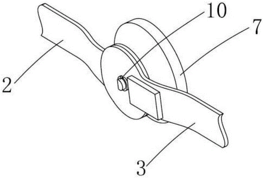 Gravity influence eliminating method and realization device for wearable joint angular acceleration measurement