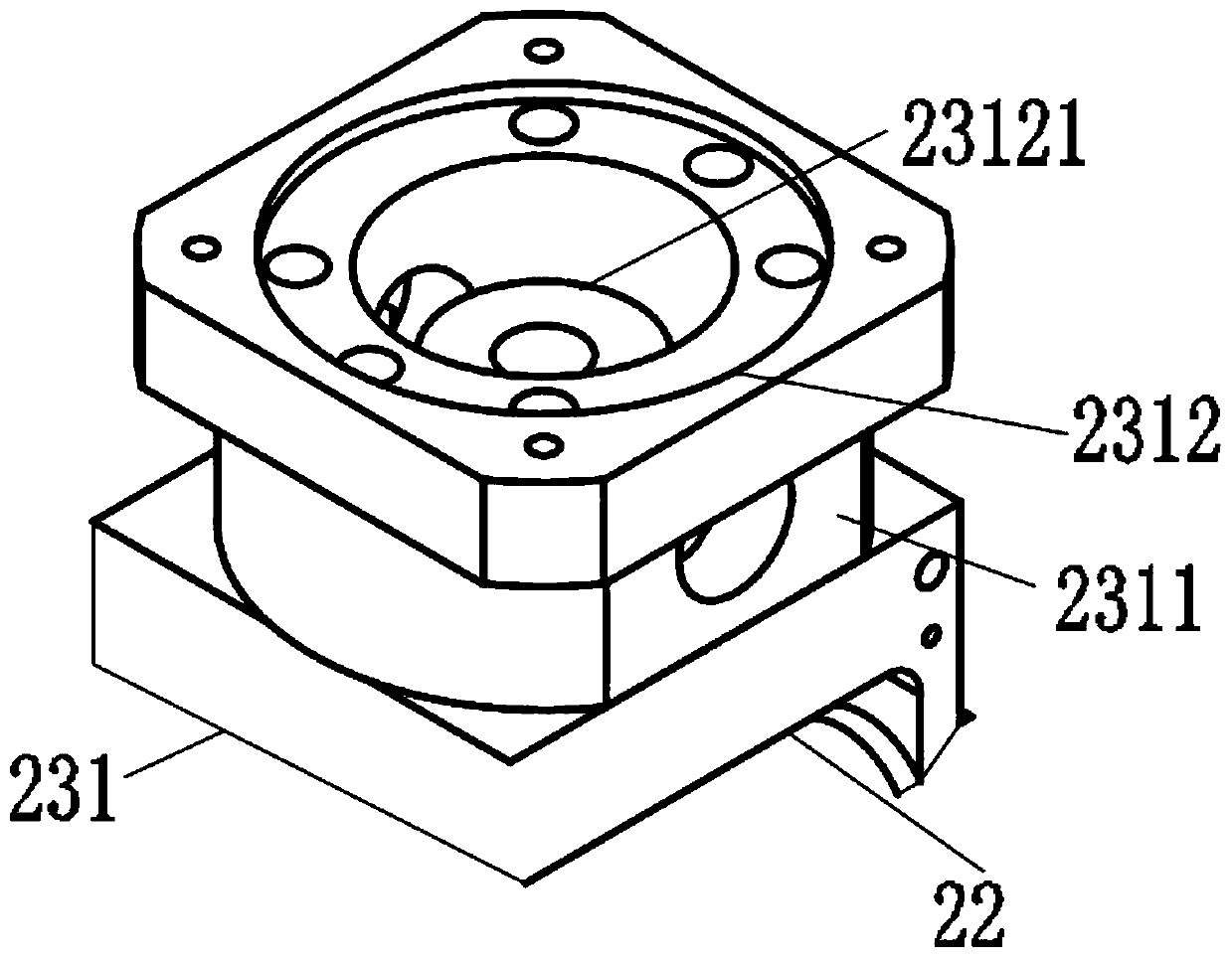 Surface-mount packaging equipment for semiconductor epitaxial film