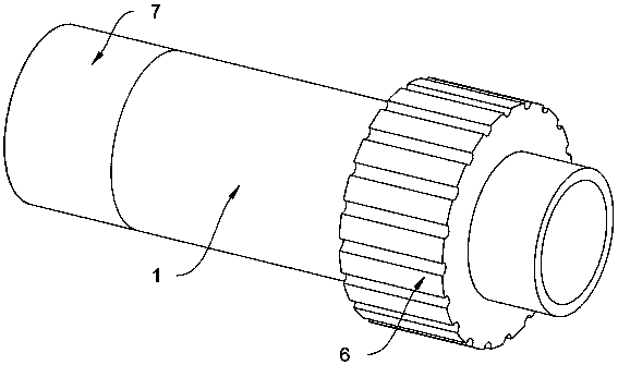 Liquid discharging mechanism based on food processing equipment