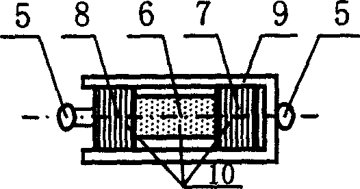 Minitype multi-articulation electromagnetic and piezoelectric creeping motion robot system