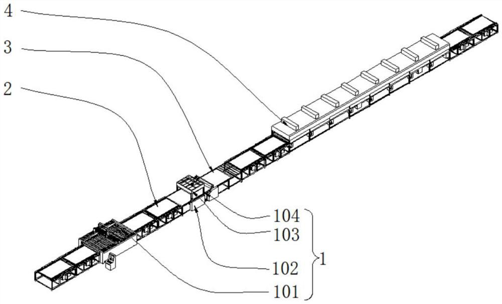 Automatic production equipment capable of realizing glass grabbing