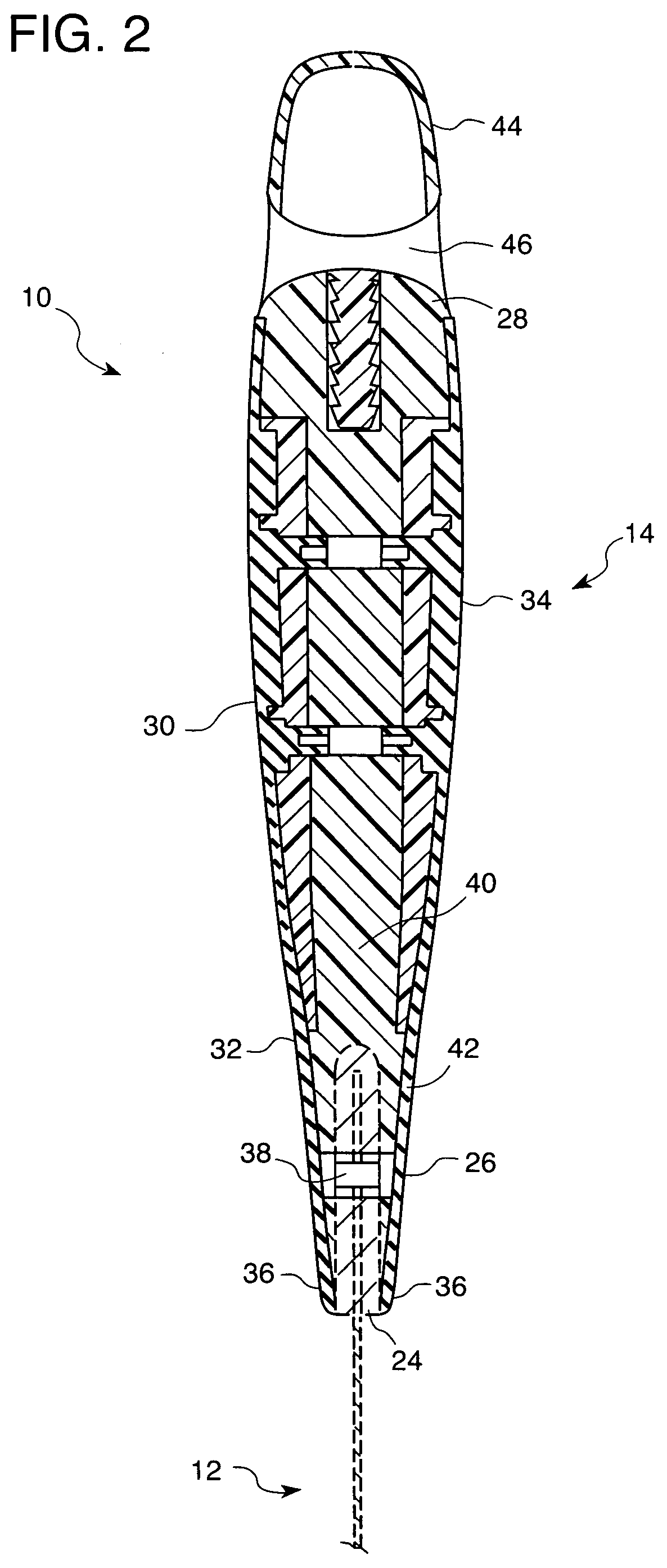 Taping knife with offset handle