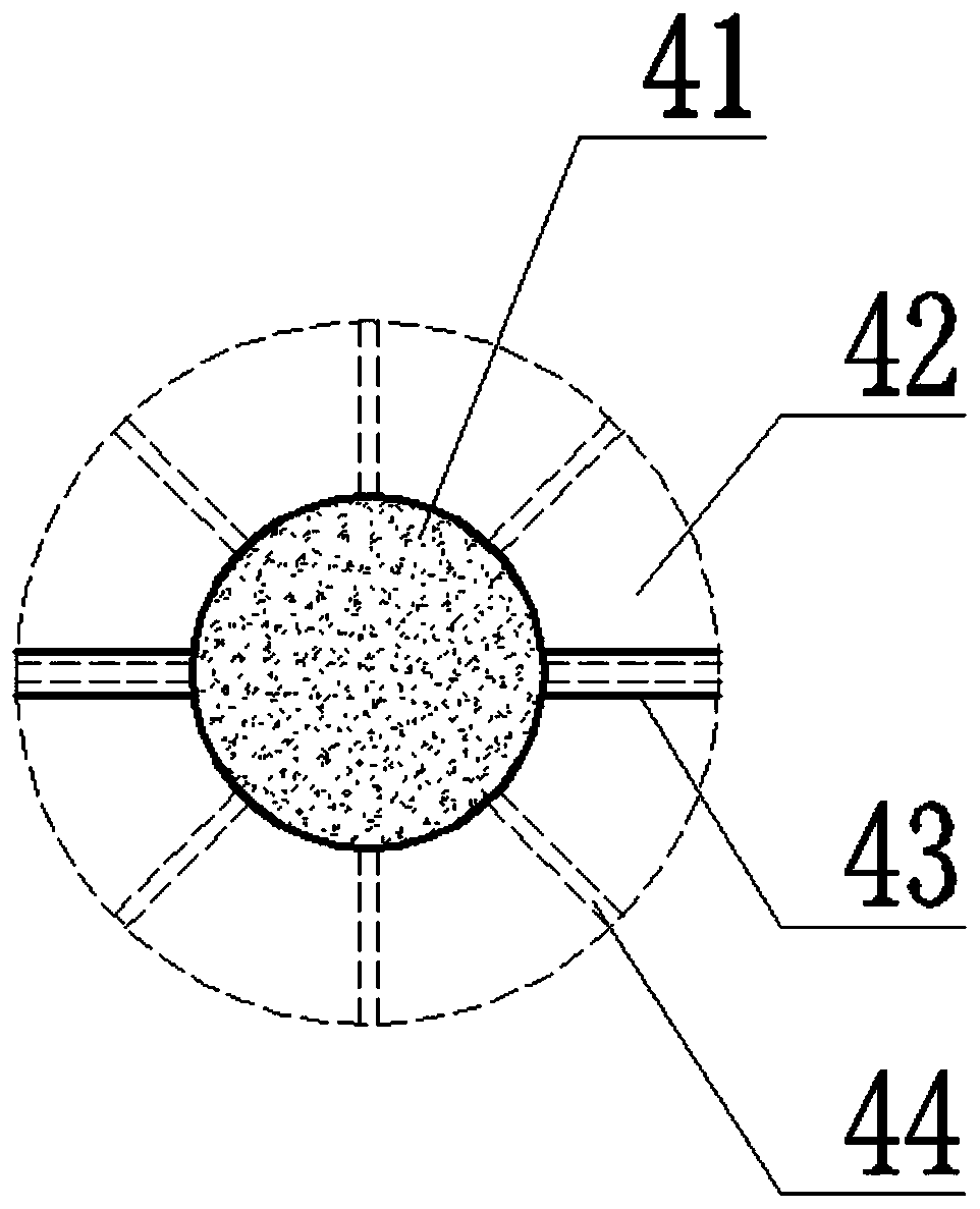 End joint and assembly method of composite assembly type subway station integrated prefabricated front lower frame