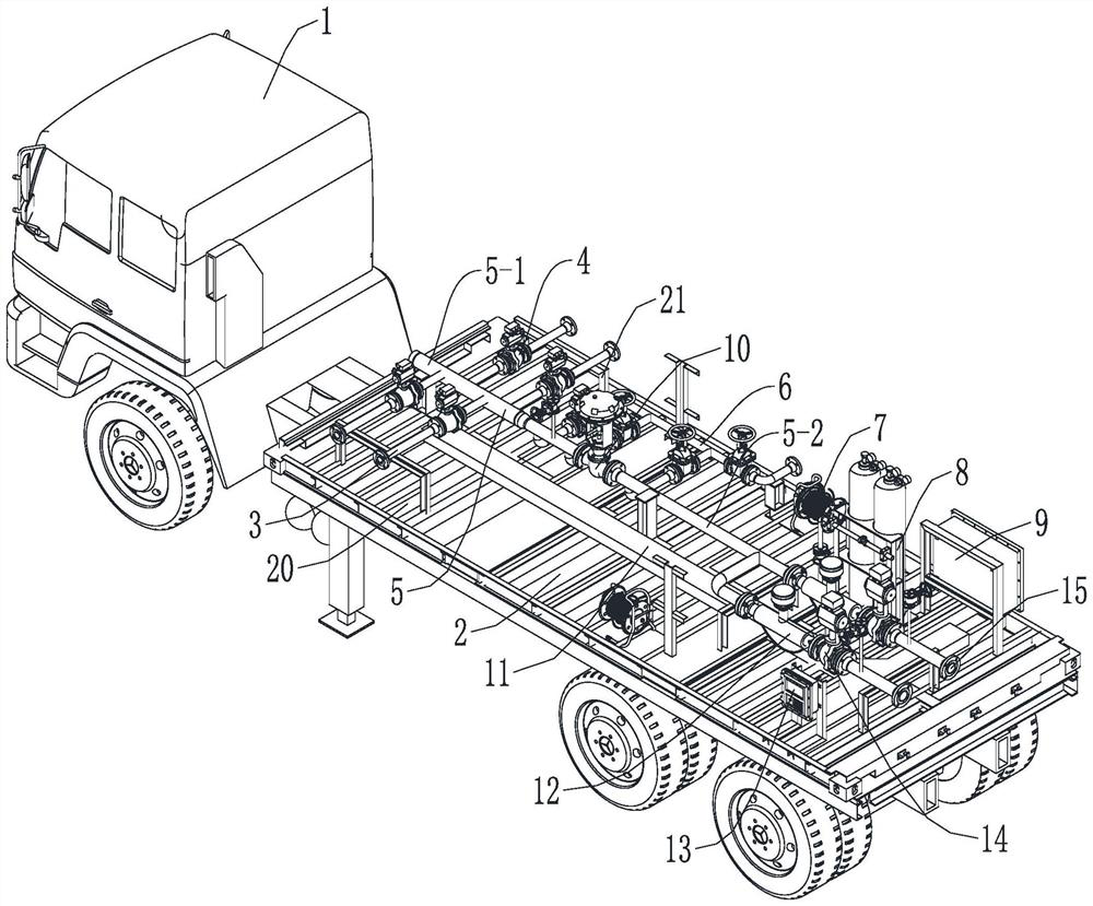 Movable kerosene fuel filling sledge