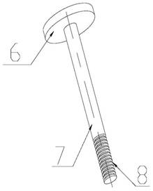 Self-locking type sand core standard core tool and application method thereof