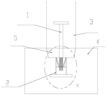 Self-locking type sand core standard core tool and application method thereof