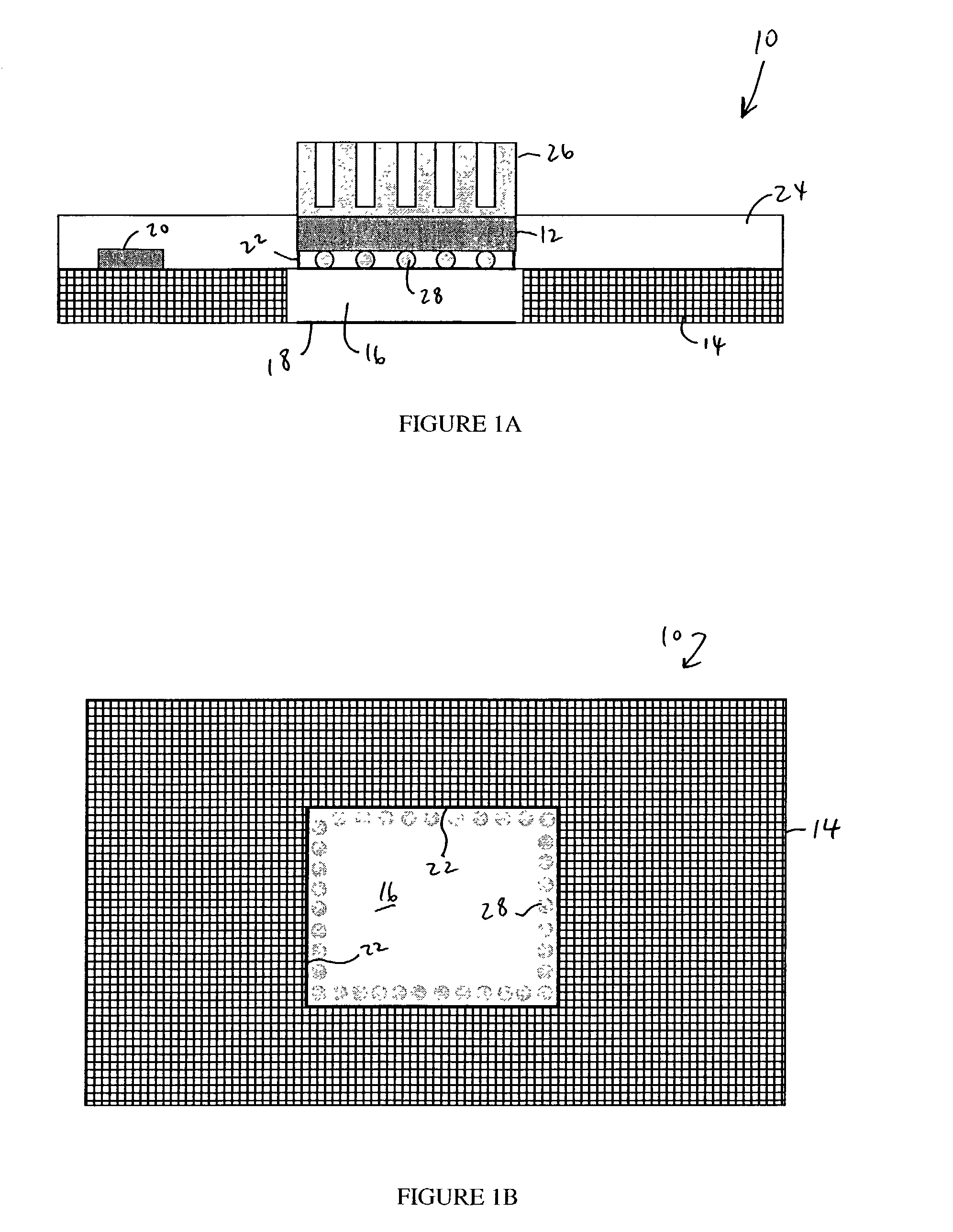 Microsystem packaging and associated methods