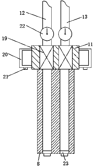 Birth canal anesthesia and inflammation diminishment dual-use device for obstetrics and gynecology department