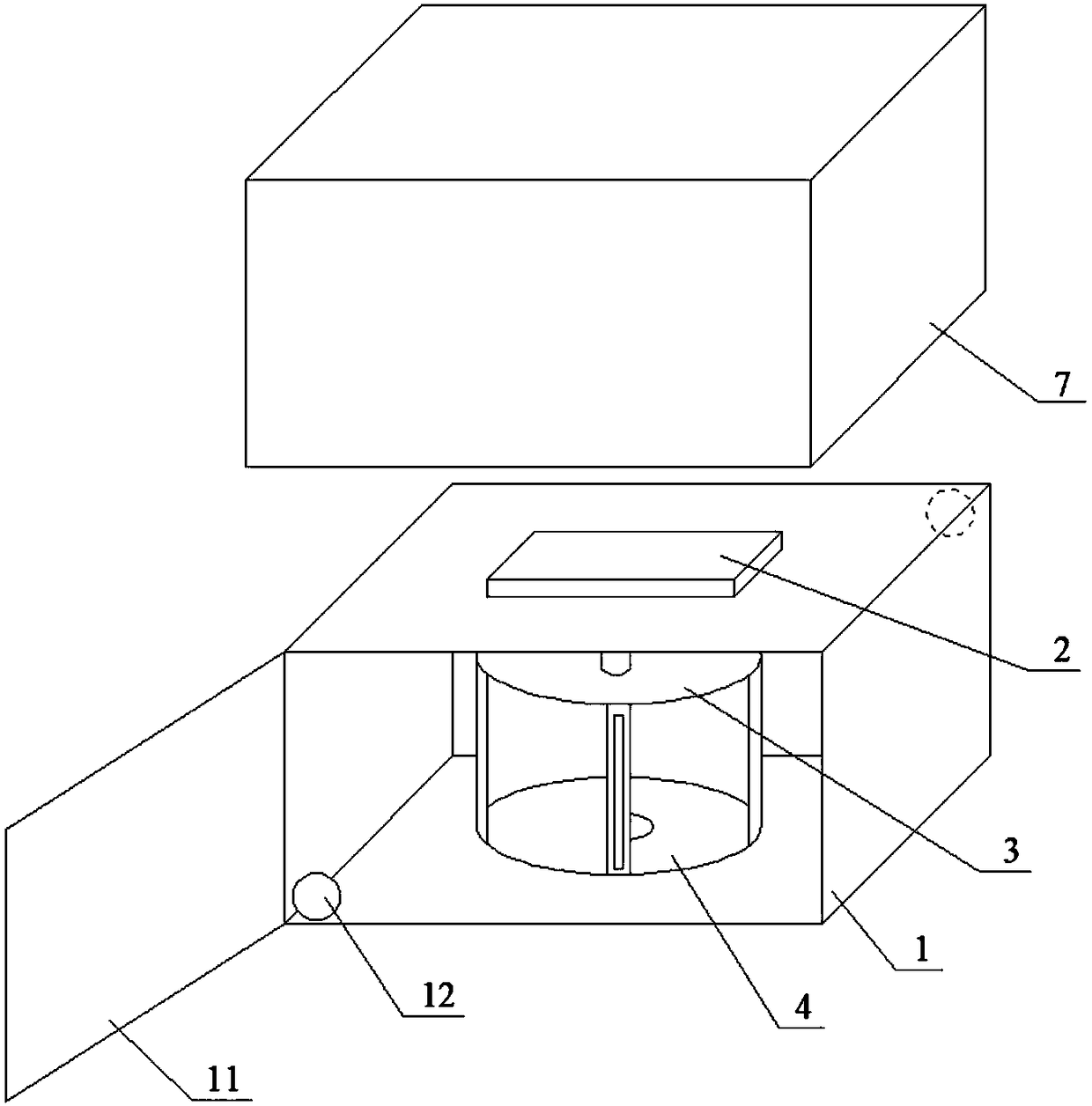 Anti-attenuation aging detection apparatus for luminescent materials