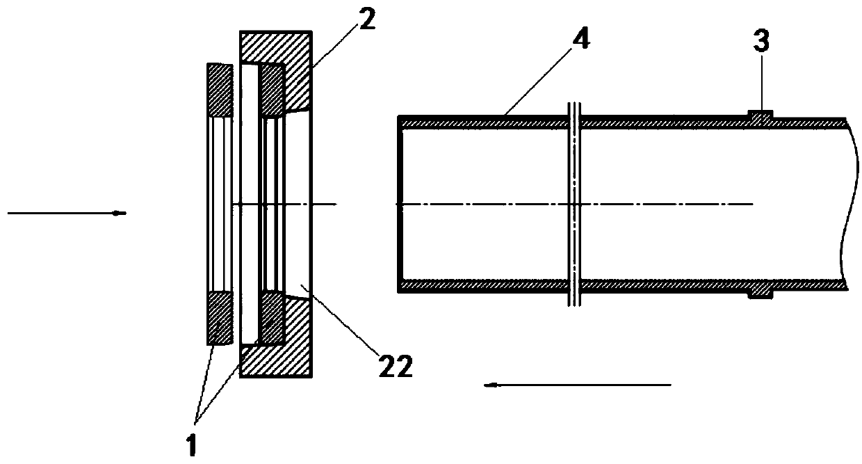 High-strength suspended single hydraulic prop with stainless steel sleeve and sleeve layer composite method