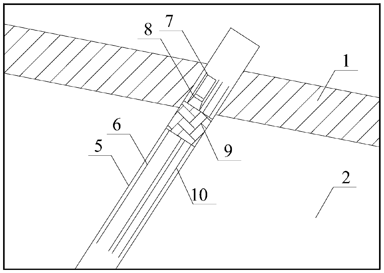 A regional outburst prevention method based on integrated explosive injection of strong, weak and strong structures