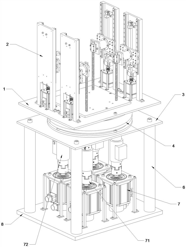 Multifunctional pin disc type abrasion simulation experiment device