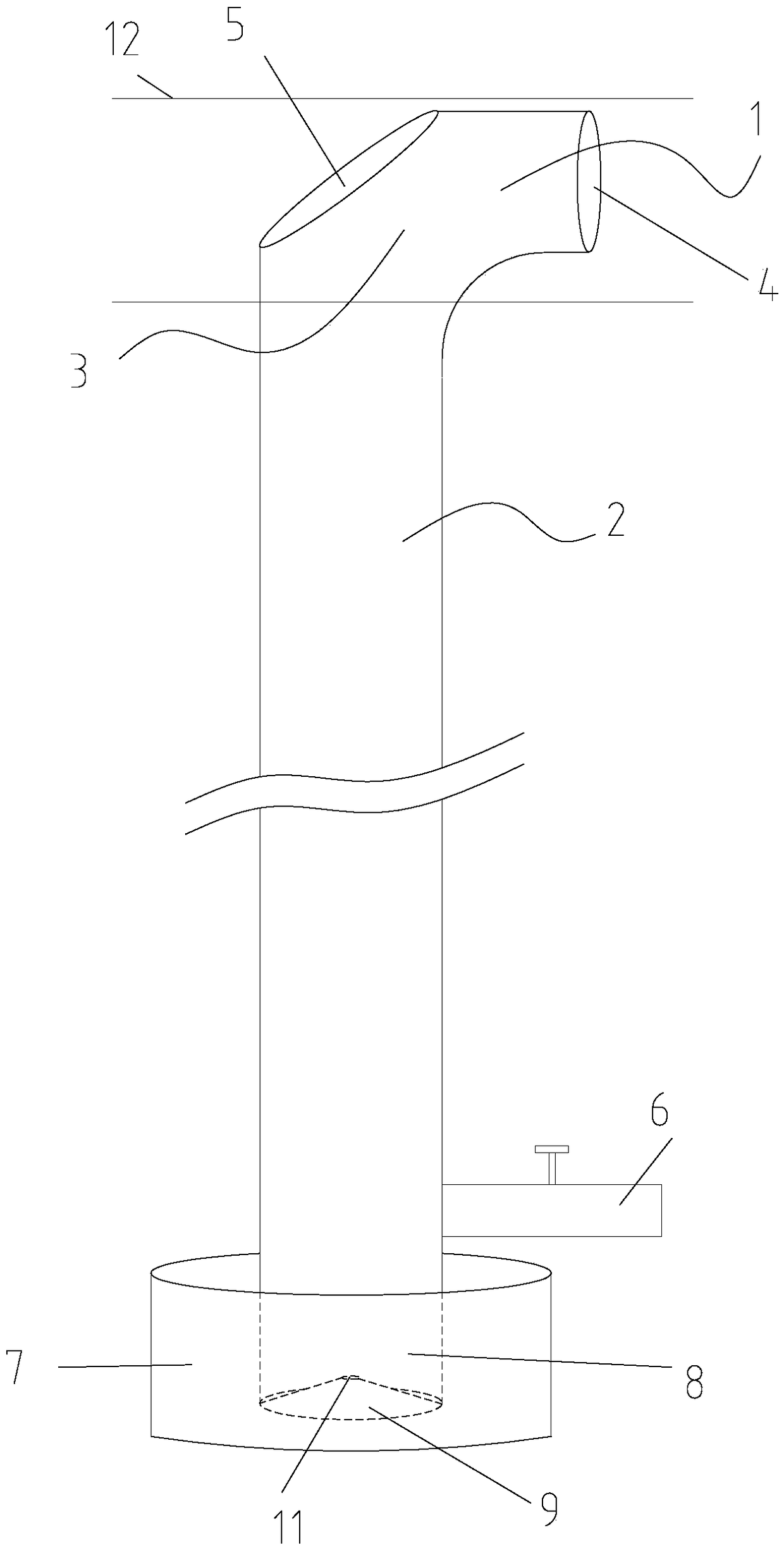 Common bile duct exploring sheath duct