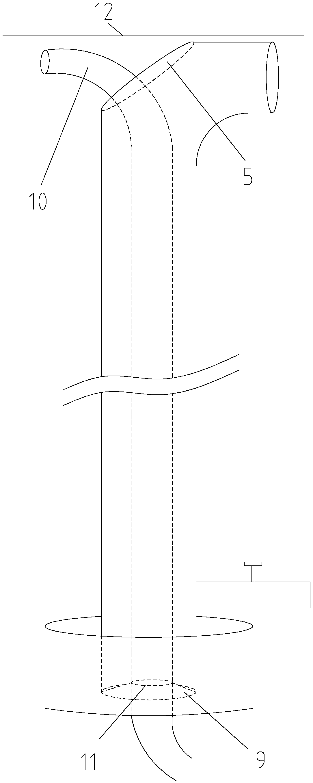 Common bile duct exploring sheath duct