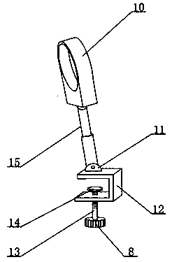 Unidirectionally adjustable canopy pull rod and use method