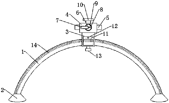 Puncture auxiliary device for cardiovascular examination