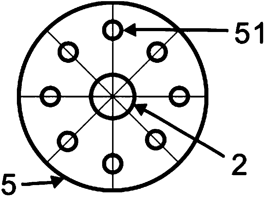 A multi-nozzle air bubble spinning device