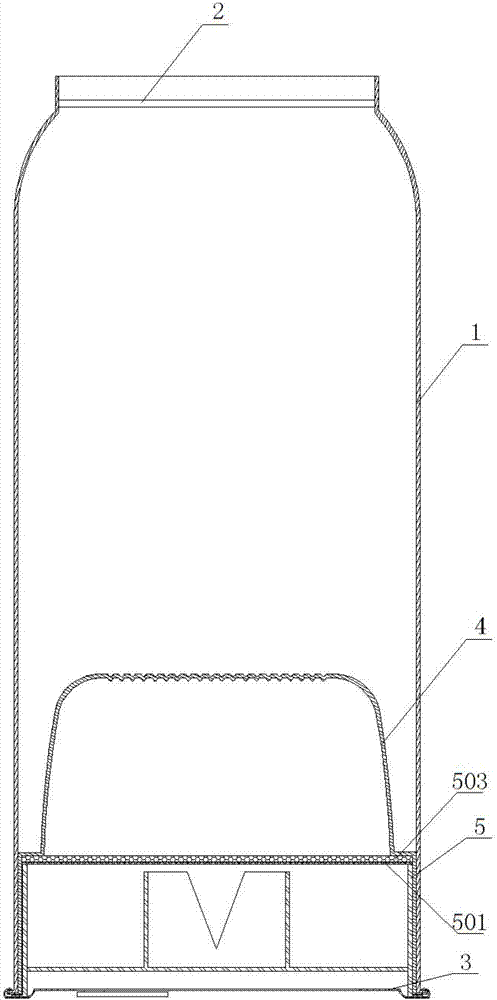 Beverage can with automatic heating device