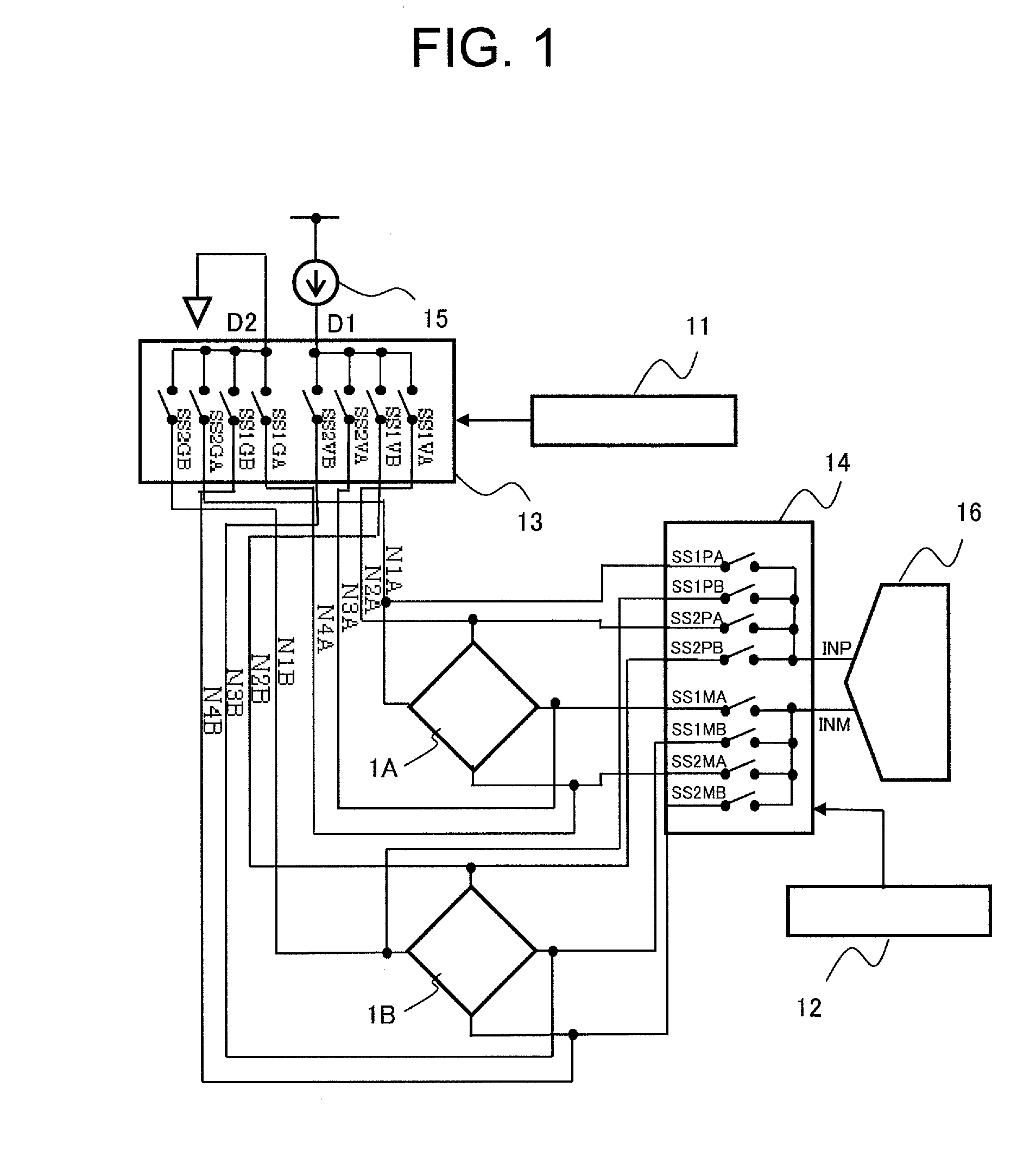 Magnetic sensor circuit