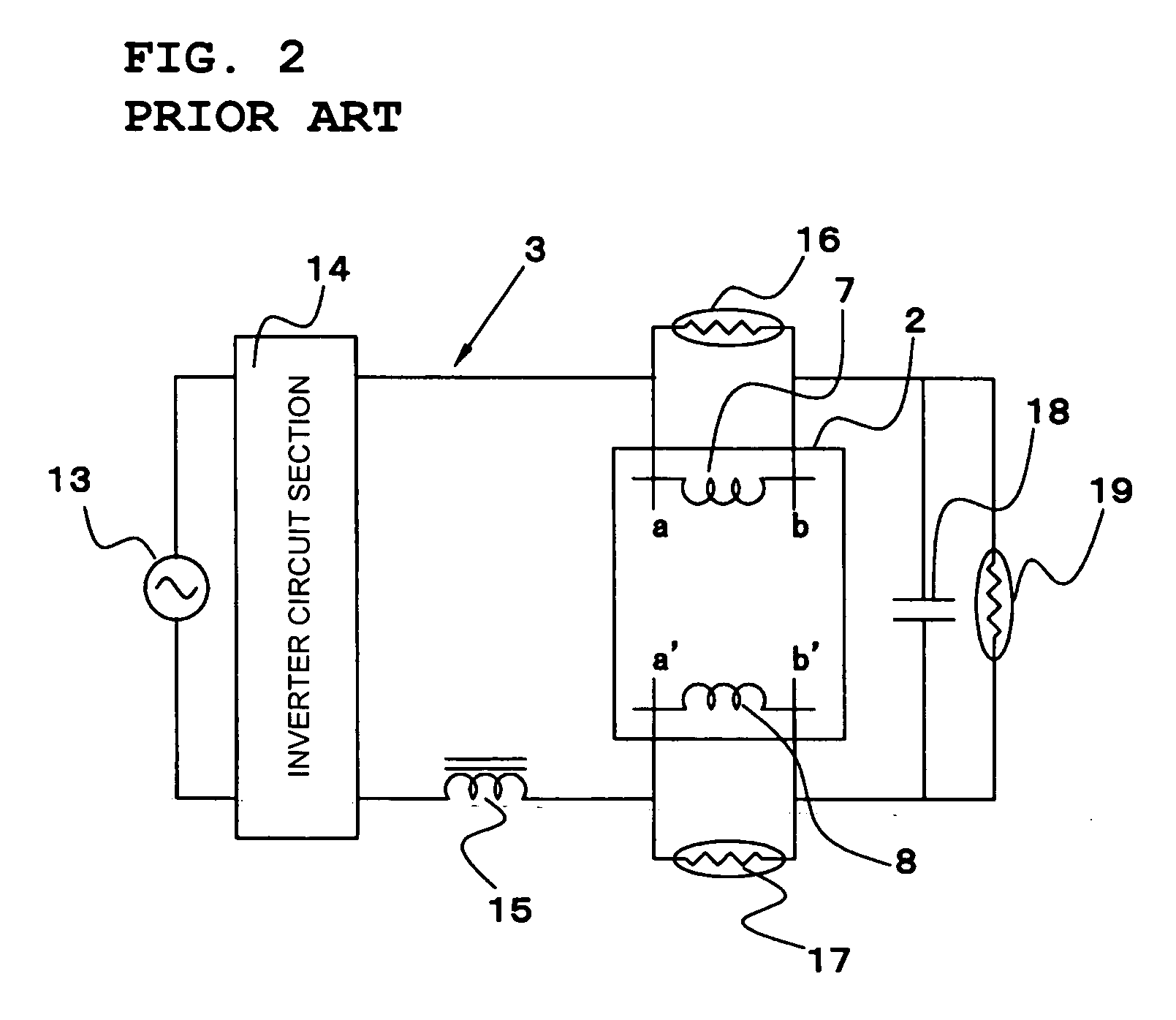 Fluorescent lamp lighting device