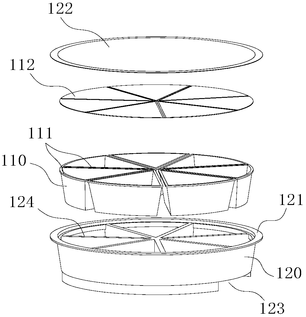 Traditional Chinese medicine dispensing conveying line