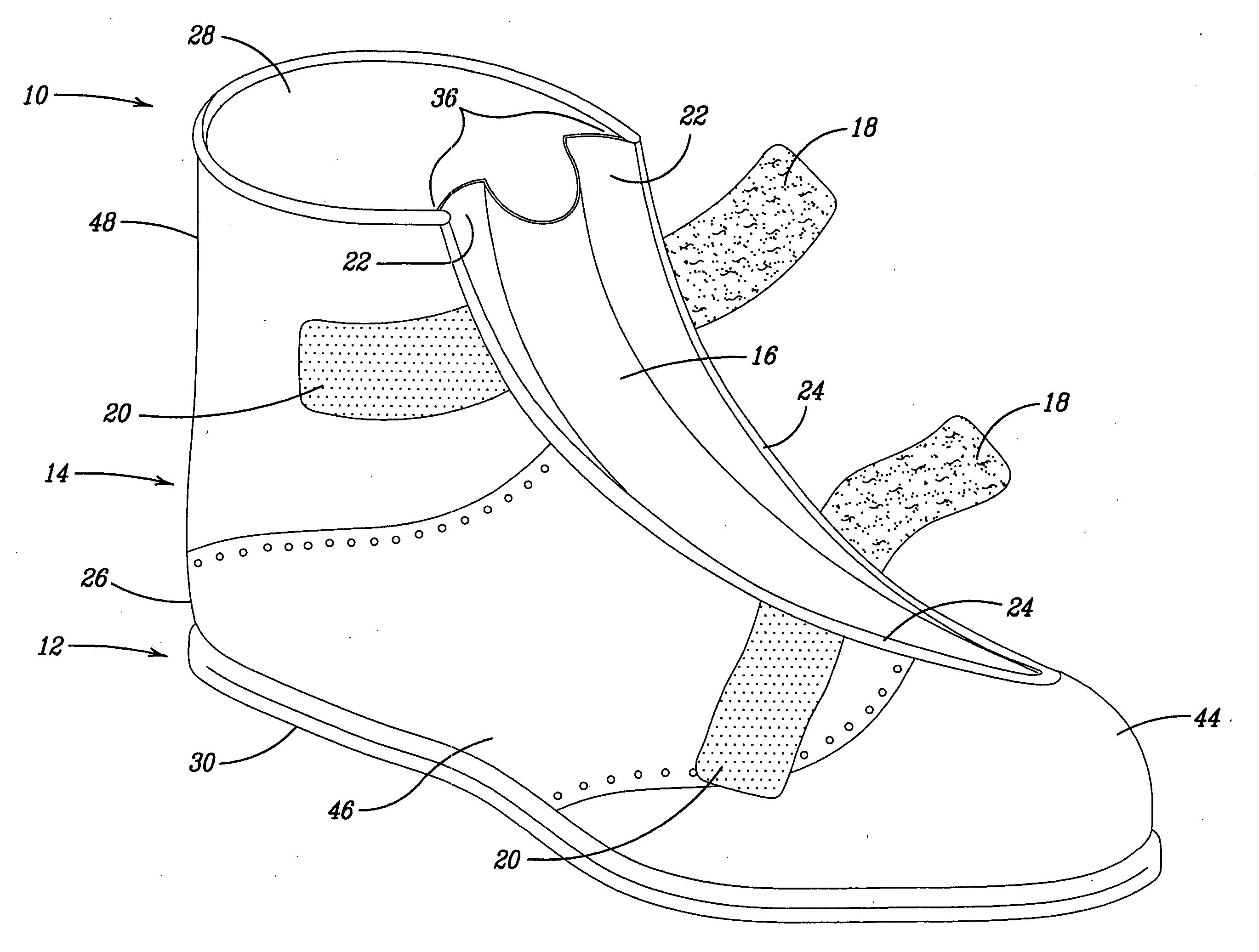 Waterproof protective overshoe for golf shoes