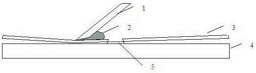 Electroformed nickel-iron alloy stencil for printing with high iron content and preparation method thereof