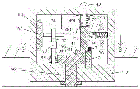 Computer display device assembly having a limitation sensor