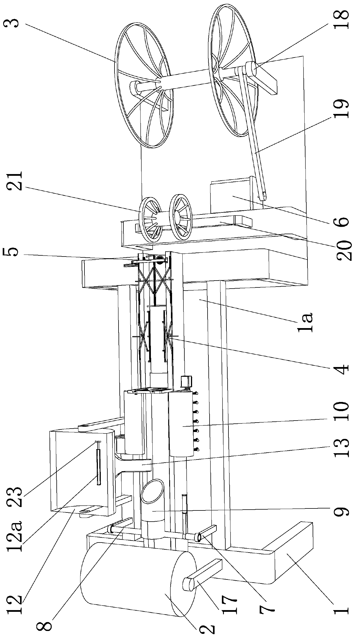 Automatic juvenile mussel wrapping machine