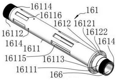 Equipment for manufacturing large-caliber bellmouth and flaring plastic pipe