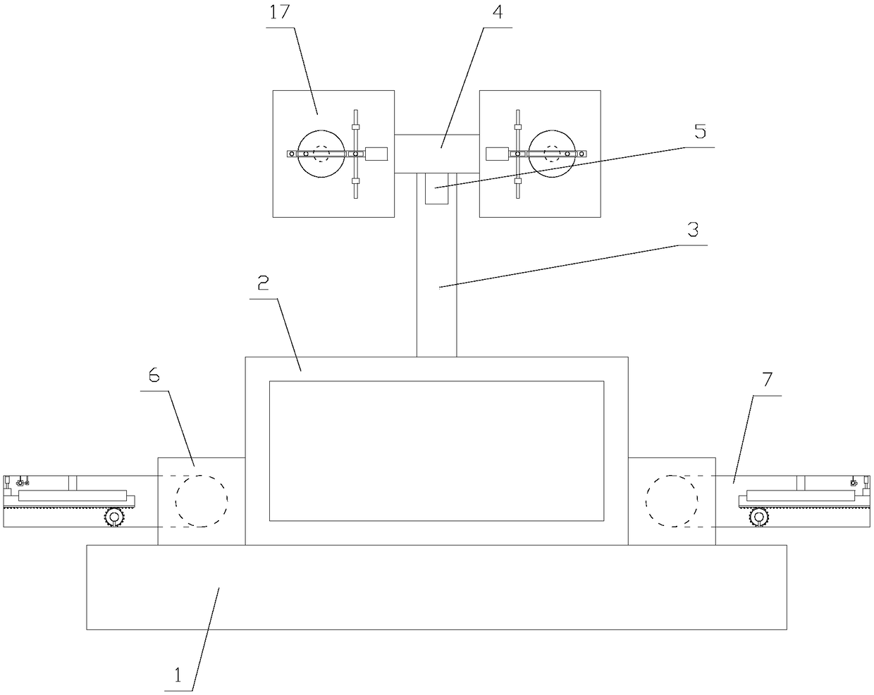 Laser marking machine with anti-glare function