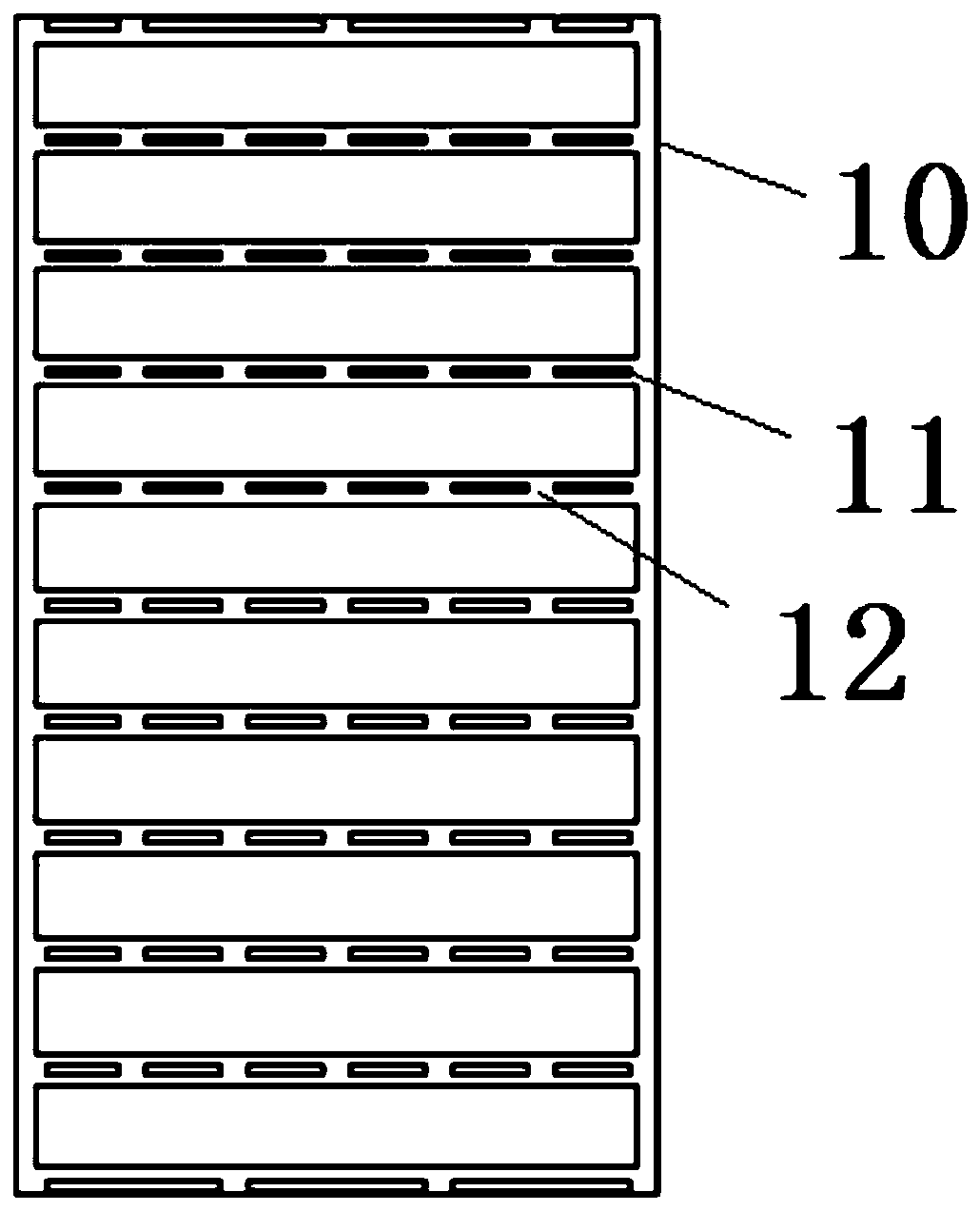 Photovoltaic module electrical performance test system and test method